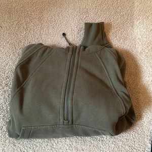 LULULEMON SCUBA OVERSIZED HALF ZIP HOODIE